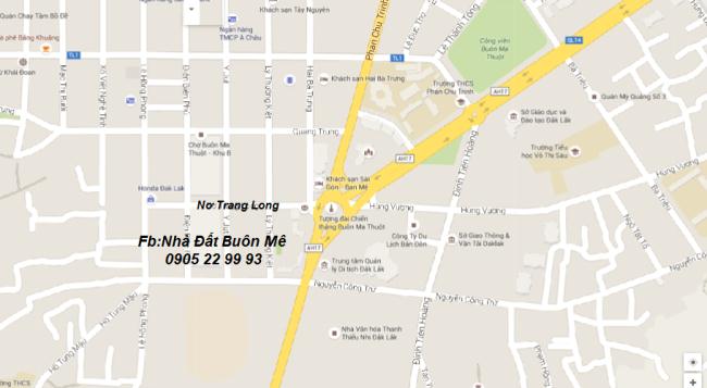Cho thuê nhà 3 tầng kinh doanh - ngay trung tâm ngã 6, Dt:4x18m.