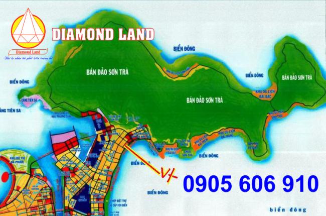 Bán 10 lô đất đường Nguyễn Tuấn Thiện,đầu tuyến Sơn Trà,Đà Nẵng cạnh núi,suối,biển,CV Đại