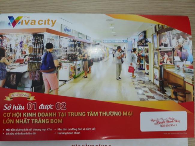 Chỉ từ 92 triệu bạn đã có cơ hội đầu tư kinh doanh tại trung tâm thương mại ViVa Square