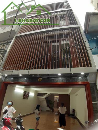 Bán nhà Lương Khánh Thiện Hoàng Mai 84 m2, xây 6 tầng, 3 thoáng, thang máy, gara ô tô, KD.