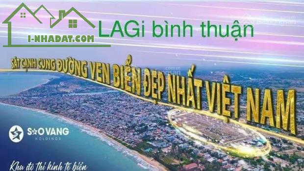 Bán đất lô 2 Hùng Vương Lagi Bình Thuận, full hồng, TP Biển tương lai. - 1
