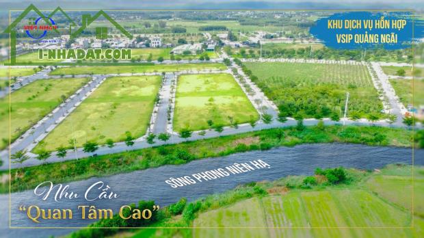Bán đất nền Đô thị ven sông với giá cạnh tranh 8,x triệu/m2, sẵn sổ AN CƯ ĐẦU TƯ hàng đầu. - 1