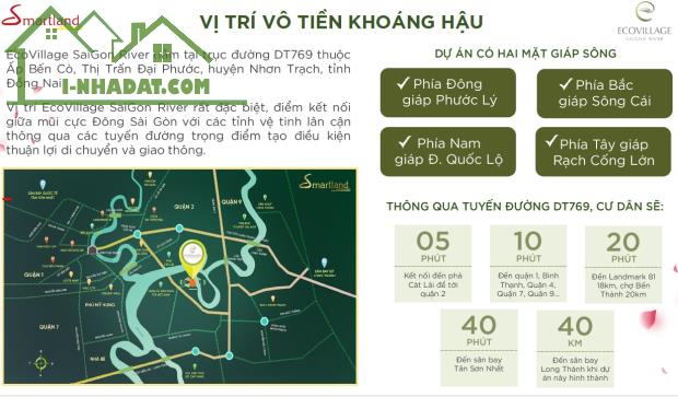 biệt thự song lập mặt tiền sông Ecovillage Saigon River giá 17 tỷ (gồm VAT, PBT) - 2
