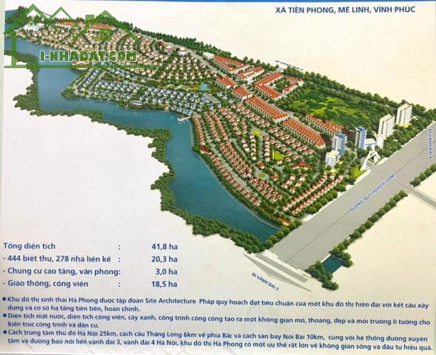 Bán 300m đất tặng nhà KĐT Hà Phong,mt:20m,giá:36 triệu/m. - 2