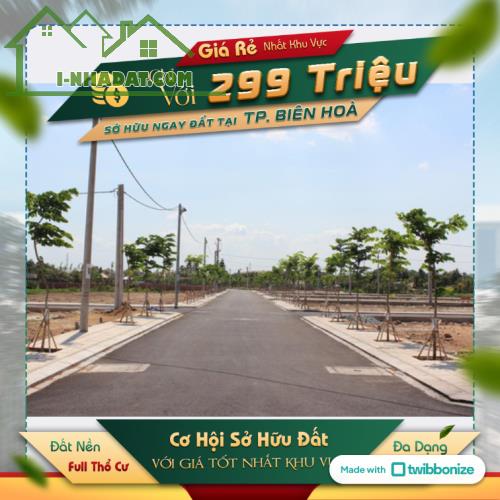 Lô đất sổ riêng giá tốt nhất TP Biên Hòa - 2