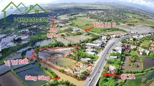bán đất mặt tiền QL1A giá chỉ 2tr1/m2 gần trạm thu phí Ninh Lộc Ninh Hoà lh 0985451850