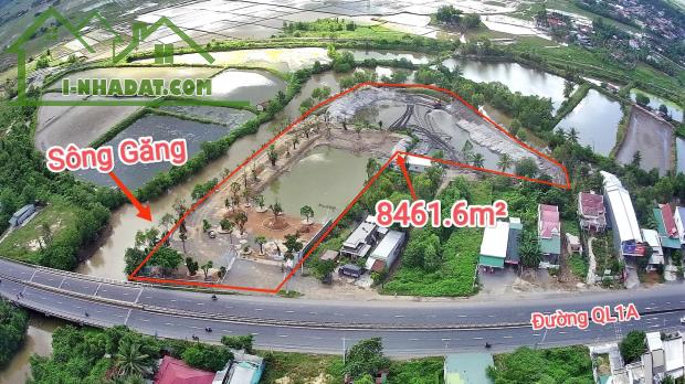 bán đất mặt tiền QL1A giá chỉ 2tr1/m2 gần trạm thu phí Ninh Lộc Ninh Hoà lh 0985451850 - 1
