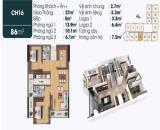 Chủ nhà nhờ e bán hộ căn hộ Lotus Sài Đồng gần 90m2 thiết kế 3 ngủ full nội thất 🎉