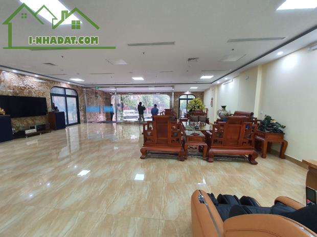 Cho thuê nhà mặt phố Trung kính, Nguyễn chánh 130m2x6T, thông sàn, thang máy, kinh doanh - 1