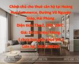 Chính chủ cho thuê căn hộ tại Hoàng Huy Commerce, Đường Võ Nguyên Giáp, Hải Phòng.