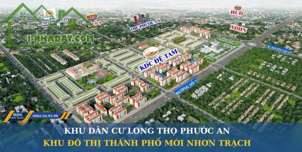 Bán nền đất dự án Xây Dựng Hà Nội , xã Phước An Nhơn Trạch đường nhựa LG 17m - 3