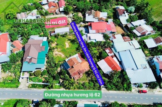 Bán đất Diên Thọ gần Hương Lộ 62 rộng rãi làm nhà vườn