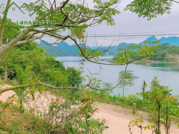 Bán rẻ lô đất view lòng hồ Hòa  Bình đối diện khu du lịch tâm linh Thác Bờ