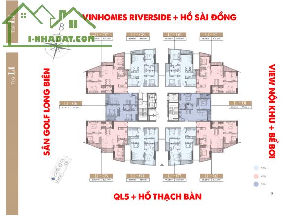 Cần bán gấp căn góc 3 PN 2 vệ sinh chung cư Jadin Sài Đồng, view hồ điều hòa định cư đẹp - 2
