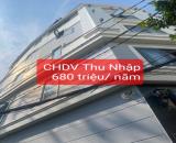 Cần bán CHDV 5 tầng THU NHẬP 680tr/năm - góc 2mt HXH Phan Văn Trị