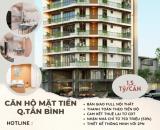 Bán căn hộ full nội thất 1,5 tỷ mặt tiền đường Phan Huy Ích, quận Tân Bình