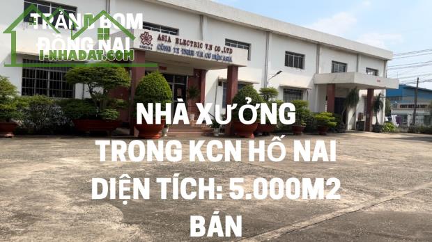 Nhà xưởng trong KCN Hố Nai diện tích 5.000m2 cần bán - 5