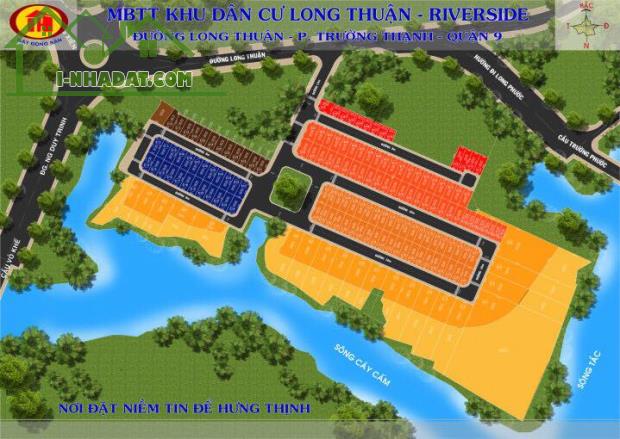 Long Thuận RiverSide 82m2 Chỉ 3tỷ489 Đất View Sông Quận 9 Rẻ Nhất 2024 - 2