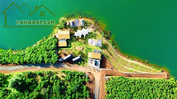 Bán đất hồ Daklong Thượng view hồ siêu đẹp.Diện tích 1100m2.Giá 880 triệu.Công chứng ngay - 2