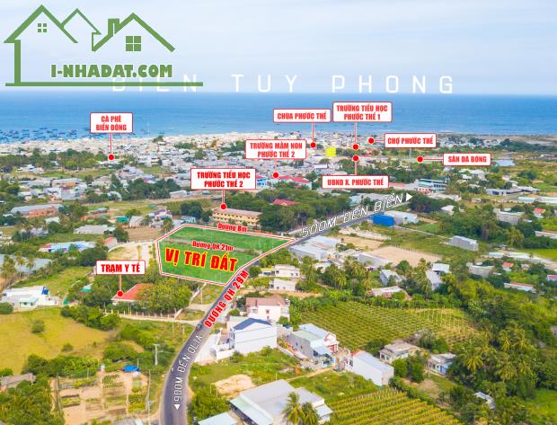 Đất biệt thự ven biển Tuy Phong, Bình Thuận chỉ 750 triệu/nền - giá siêu đầu tư. - 4