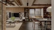 Apartment – Ocean Park: Căn hộ 80m² tối giản với cảm hứng thô mộc và hiện đại