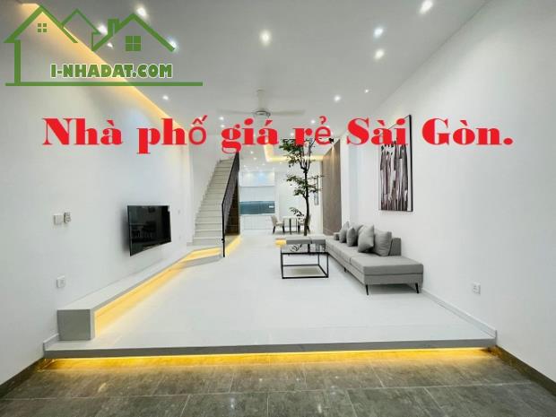 Nhà HBG Nguyễn Oanh, P17, Gò Vấp, 65m2, 3 tầng, lung linh. Tùng thổ cư. - 5