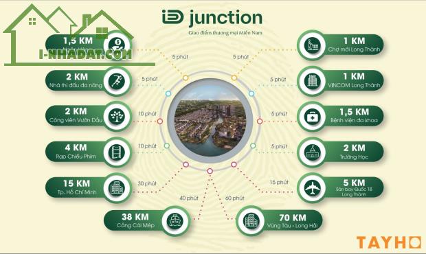 Biệt thự ID Junction giá chỉ từ 5.7 tỷ liền kề sân bay Long Thành. PKD 0912357447 - 1