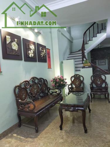 NHÀ ĐẸP DÂN XÂY BỒ ĐỀ 60M, 4 TẦNG, MT 3,8M, 4,75 TỶ - NGÕ THÔNG- Ô TÔ 10m. - Ngõ thông ra - 1