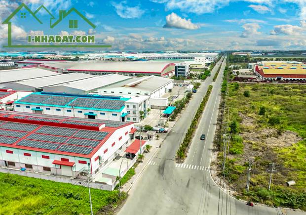 BÁN ĐẤT XƯỞNG 11000M2 GIÁ RẺ NHẤT KCN TÂN ĐÔ, ĐỨC HÒA, LONG AN