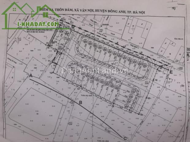 Bán đất đấu giá x4 xóm thôn Đầm xã Vân Nội Đông Anh Hà Nội - 6