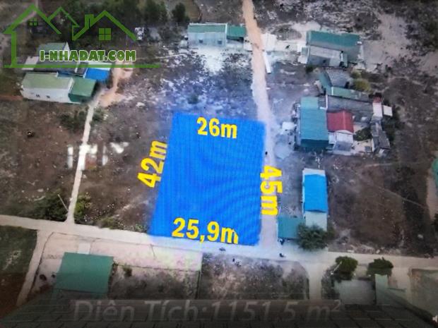 Chính chủ gởi bán lô đất Tân Phước LaGi Bình Thuận: 25x46=1152M2,100TC-11.6 Tỷ. Lô Góc. - 1