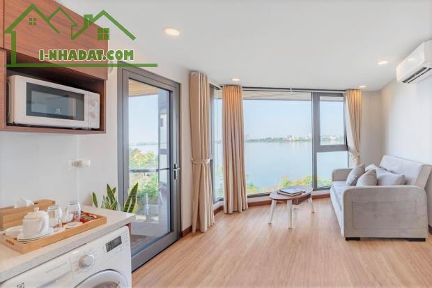 Bán gấp mặt phố Trích Sài, Tây Hồ, DT 81m, 7 tầng thang máy, view trọn Hồ Tây, giá 49.5 tỷ