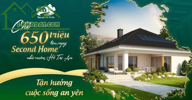 Nhà vườn Hồ Trị An chỉ 1 triệu/m2 Sở hữu ngay cơ hội nghỉ dưỡng lý tưởng - 4