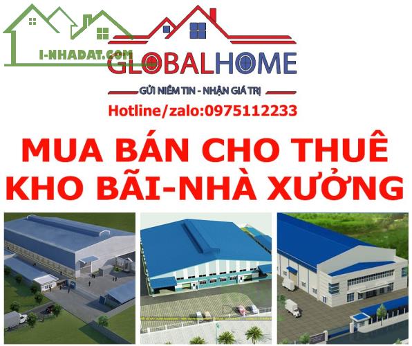 X306. Cho thuê kho bãi, nhà xưởng gần Kcn Tân Đô, Tân Đức, Hải Sơn huyện Đức Hoà, Long An