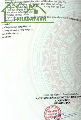 BÁN RẺ ĐẤT NHÀ LONG BÌNH TÂN 1TRỆT 1LẦU SỔ HỒNG THỔ CƯ ĐƯỜNG OTO GẦN ĐH MỞ TPHCM - 7