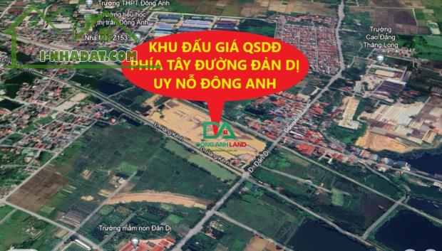 ĐẤT ĐẤU GIÁ PHÍA TÂY ĐƯỜNG ĐẢN DỊ XÃ UY NỖ HUYỆN ĐÔNG ANH - 7