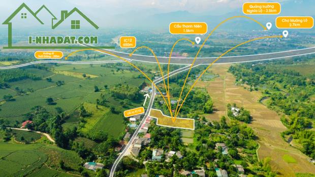 Chỉ 750 triệu có ngay lô đất thổ 1900m2, View Đồi chè, khai thác du lịch, trung tâm TP