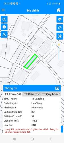 Bán đất Hòa Phước, Hòa Vang, Đà Nẵng 2 mặt tiền ngang 6m đường 2 ô tô tránh nhau hơn 1 tỷ