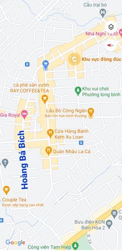 BÁN RẺ NHÀ LONG BÌNH MẶT TIỀN ĐƯỜNG HOÀNG BÁ BÍCH KINH DOANH, BUÔN BÁN, SỔ HỒNG THỔ CƯ