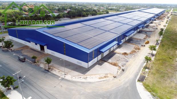 Kho xưởng 16.000m2 mới 100% cho thuê trong KCN Tân Đô, Đức Hòa, Long An