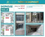 Cho thuê shophouse dạng Duplex tại dự án Lavida Plus Quận 7, Diện tích đa dạng