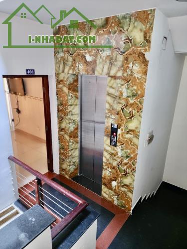 KHÁCH SẠN MẶT TIỀN ĐƯỜNG SỐ 10 LINH TRUNG - 500M SÀN, 6 TẦNG, 13 PHÒNG + HẦM + THANG MÁY. - 4