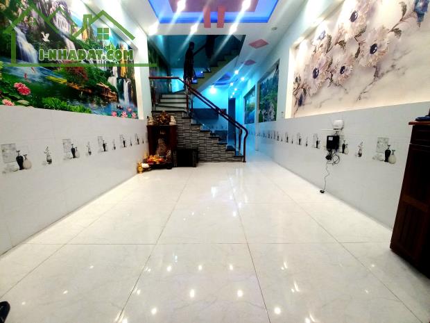 BÁN RẺ ĐẤT NHÀ LONG BÌNH 1TRỆT 2LẦU MỚI ĐẸP SỔ THỔ CƯ ĐƯỜNG RỘNG, SÂN OTO - 5