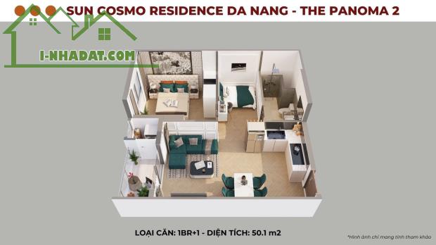 Chỉ từ 1,3 tỷ/căn - CK 19,5% - NH hỗ trợ 70% 0% lãi suất trong 30 tháng. Dự án Sun Cosmo - 1