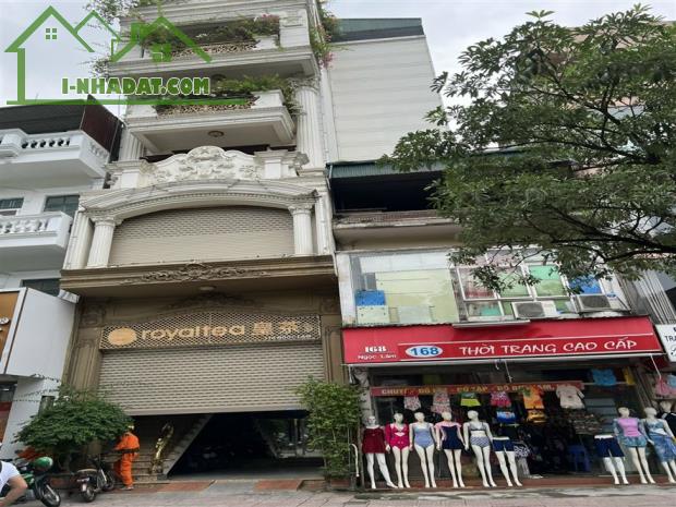 Siêu phẩm mặt phố Ngọc Lâm, Thông số Vàng, Kinh doanh Sầm Uất. DT122m2, mặt tiền 7m.