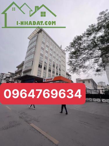Bán toà nhà VP khu Cầu Giấy. DT 362m x 9 tầng. MT 15m. Giá 125 tỷ. LH: 0964769634