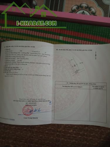 Cần bán nhanh lô đất rộng đẹp xã Đông Phú, huyện Đông Sơn, Thanh Hóa 538.3m2 giá đầu tư - 2