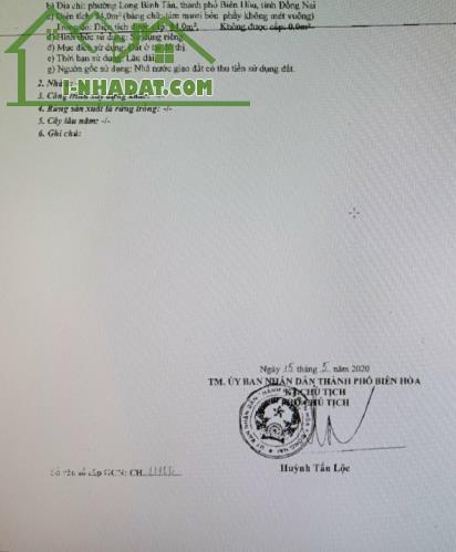 BÁN NHÀ LONG BÌNH TÂN 1TRỆT 1LẦU SỔ HỒNG THỔ CƯ ĐƯỜNG NHỰA 8m KDC AN HƯNG PHÁT - 2