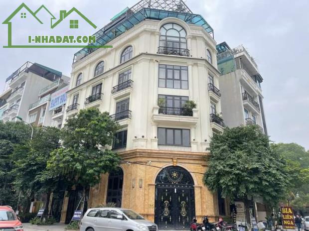 Bán nhà Khu Đô Thị Nam Trung Yên Lô Góc Kinh doanh dt:130m2 x 8 tầng Mt: 23m Giá chào bán - 4