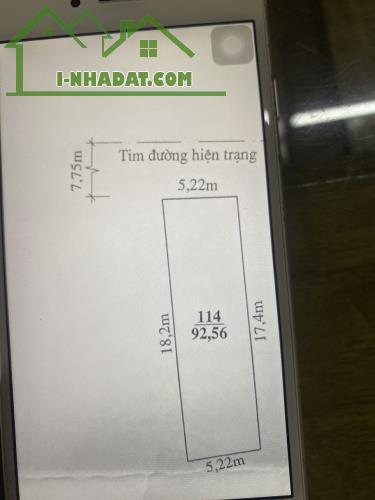 Cần bán nhà C4 mặt đường Lê Thánh Tông, Phường Đông Vệ, Thành phố Thanh Hóa 93m2, MT 5.22m - 2